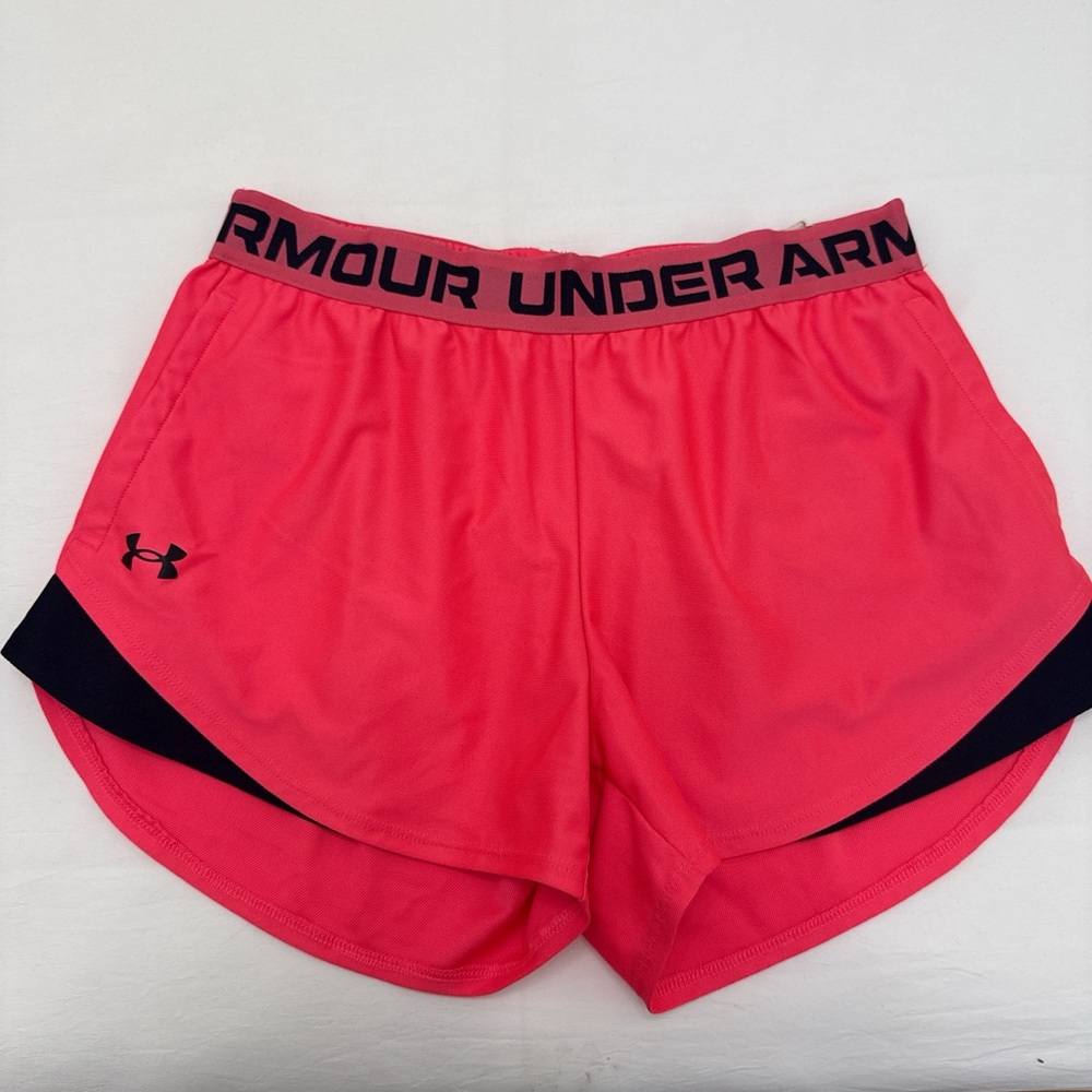 Under Armour Women's Vibrant Pink Athletic Shorts